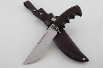 Нож "Егерь" кованая 95х18. Рукоять дерево Венге.